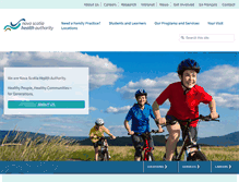 Tablet Screenshot of pcha.nshealth.ca